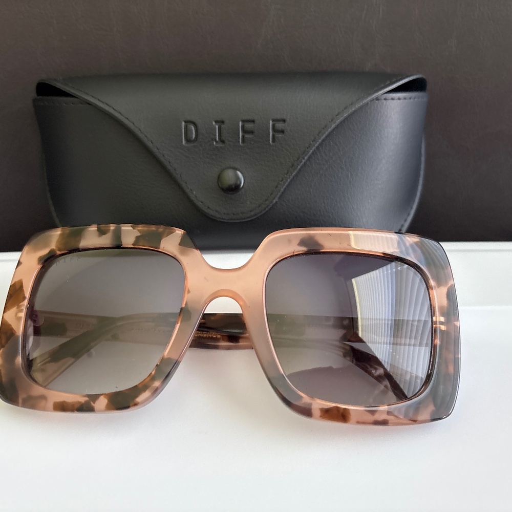 Diff Eyewear Tortoise Shell Sunglasses